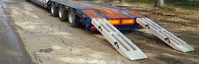 Алюминиевая аппарель от 0,5 до 70 тонн